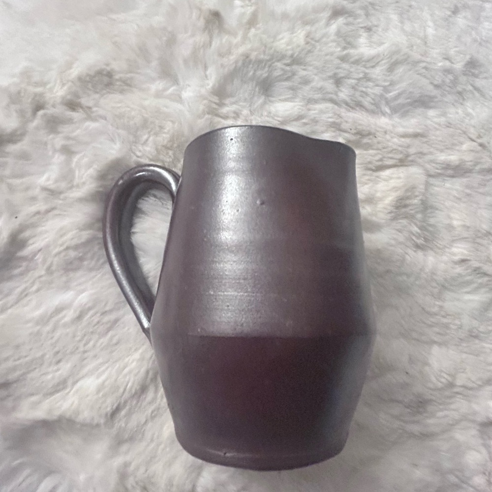 Turgis Brown Stoneware Pitcher Turgis Calvados 5”